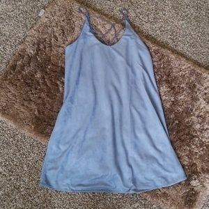 Suede Dress size S
